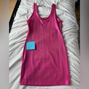 Forever 21 Fuchsia Sleeveless Dress